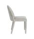 SILLA BEIGE TEJIDO-METAL 47 X 61,50 X 85 CM