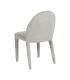 SILLA BEIGE TEJIDO-METAL 47 X 61,50 X 85 CM
