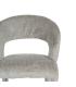 SILLA BEIGE TEJIDO-METAL 55 X 60 X 80 CM