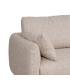 SOFÁ CHAISE LONGUE BEIGE TEJIDO-MADERA 240 X 155 X 86 CM