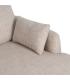 SOFÁ CHAISE LONGUE BEIGE TEJIDO-MADERA 240 X 155 X 86 CM